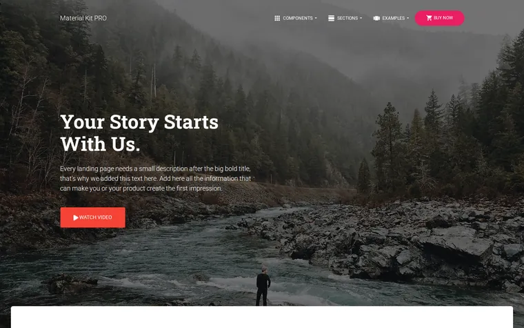 Marketing website demo